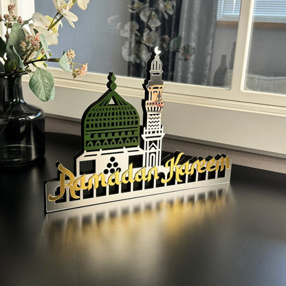 islamic-gift-ramadan-kareem-masjid-an-nabawi-design-tabletop-ramadan-decoration-shukranislamicarts