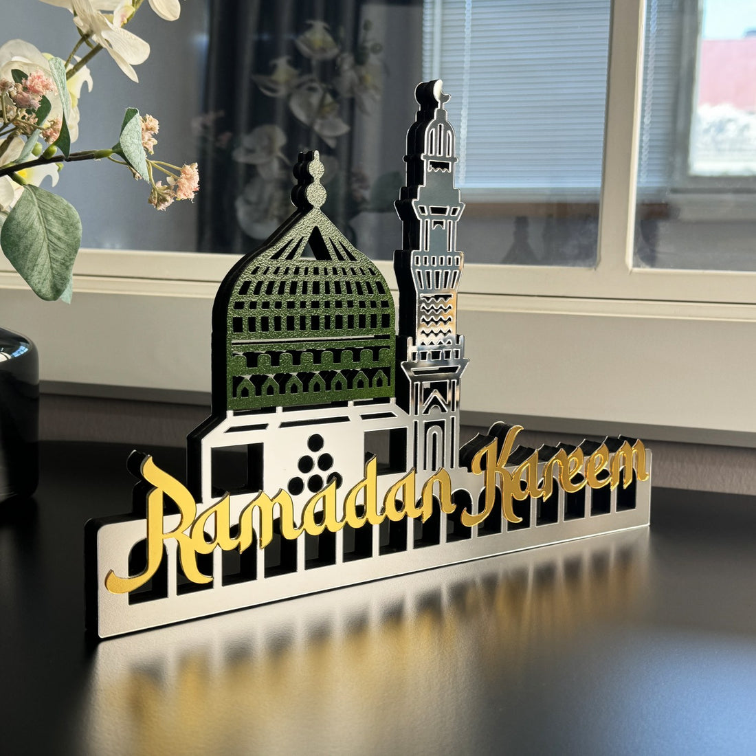 ramadan-kareem-islamic-tabletop-masjid-an-nabawi-design-ramadan-decor-handcrafted-gift-shukranislamicarts