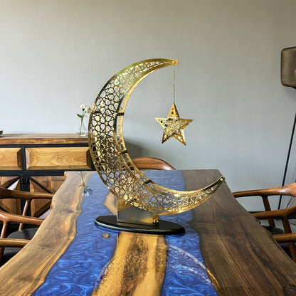 unique-gold-metal-crescent-star-ramadan-home-decoration-islamic-style-shukranislamicarts