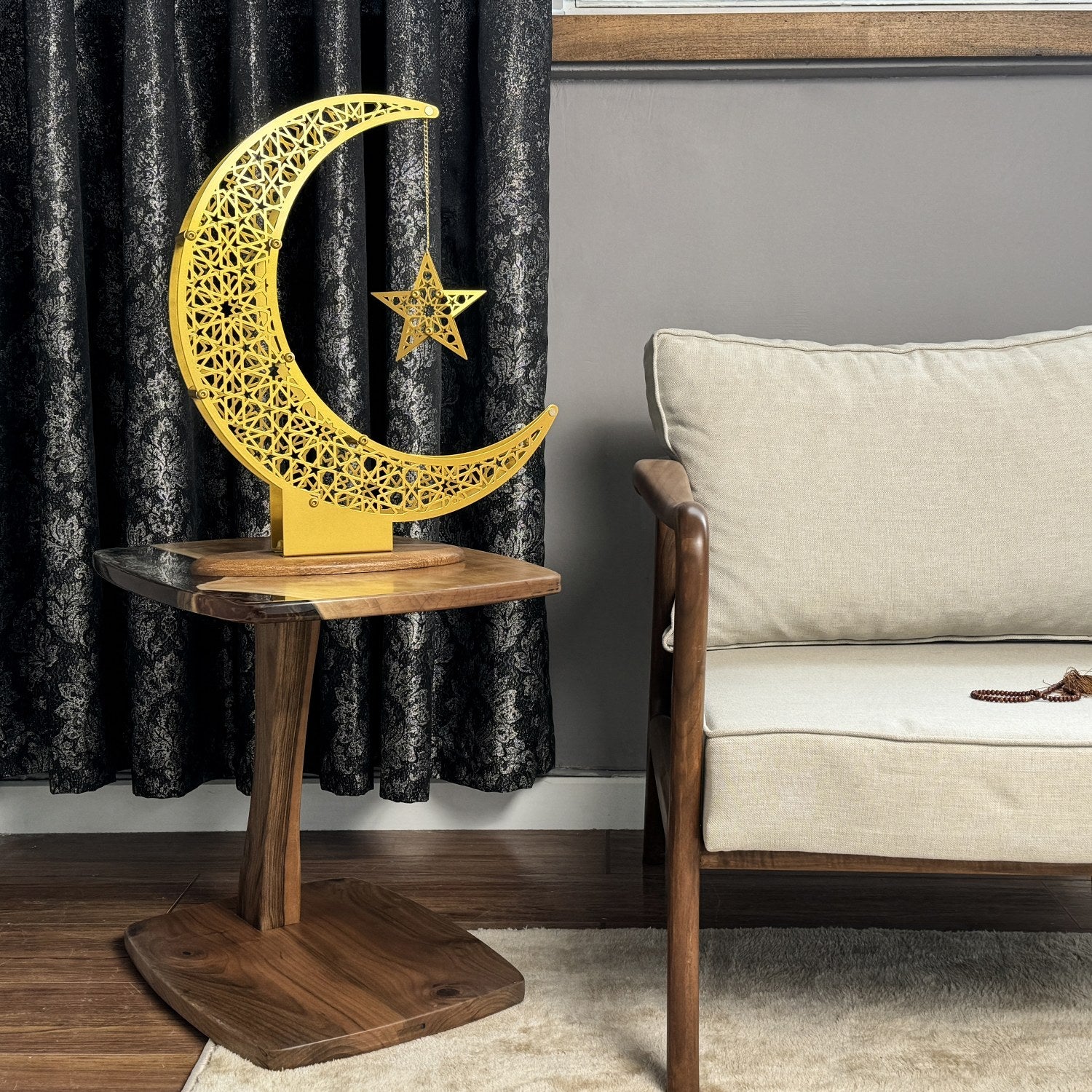 ramadan-kareem-metal-crescent-star-home-decor-golden-islamic-theme-decoration-shukranislamicarts