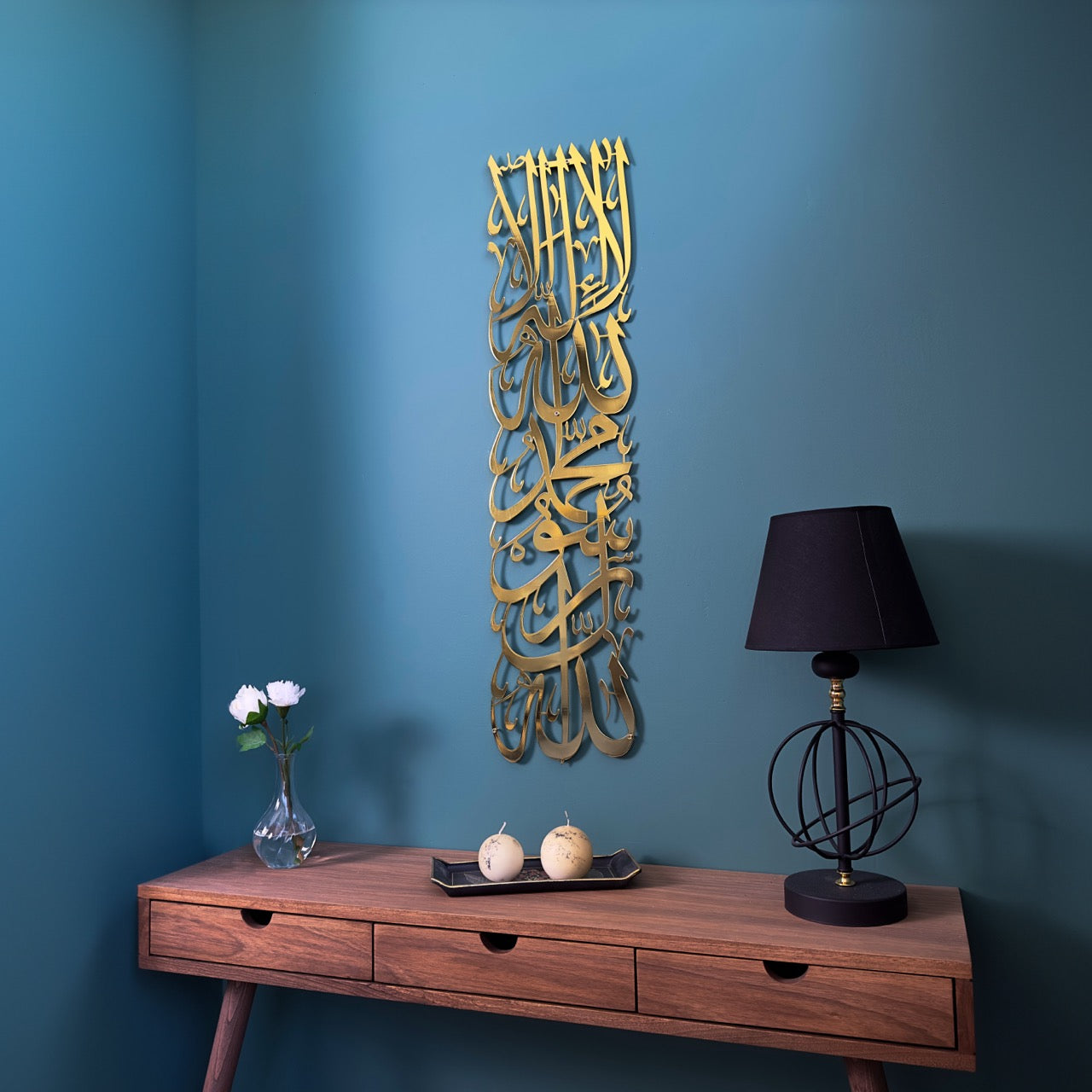 first-kalima-islamic-wall-art-shiny-metal-arabic-calligraphy-art-modern-islamic-wall-decor-home-shukranislamicarts