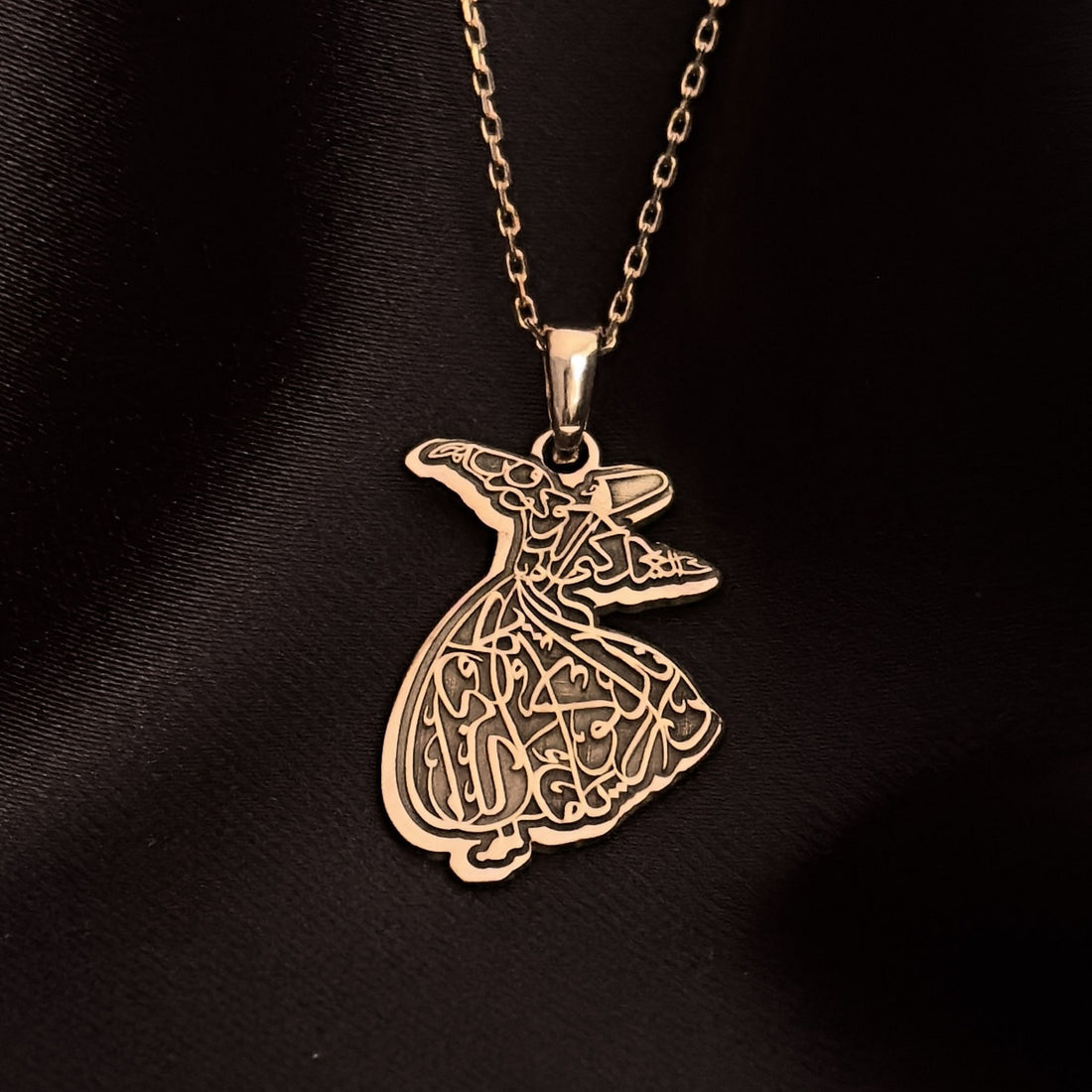 islamic-jewelry-whirling-darwish-islamic-necklace-18k-gold-pendant-on-925-silver-elegant-sufi-inspired-design-shukranislamicart