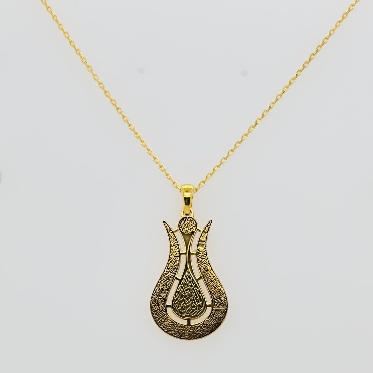 islamic-jewelry-ayatul-kursi-tulip-islamic-necklace-18k-gold-pendant-on-925-silver-unique-men&